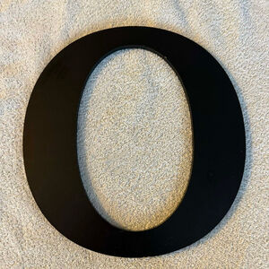 Black Oval Wall Frame Home Decor Hanging Frame Hobby Lobby MDF 11.25 x 12 inches